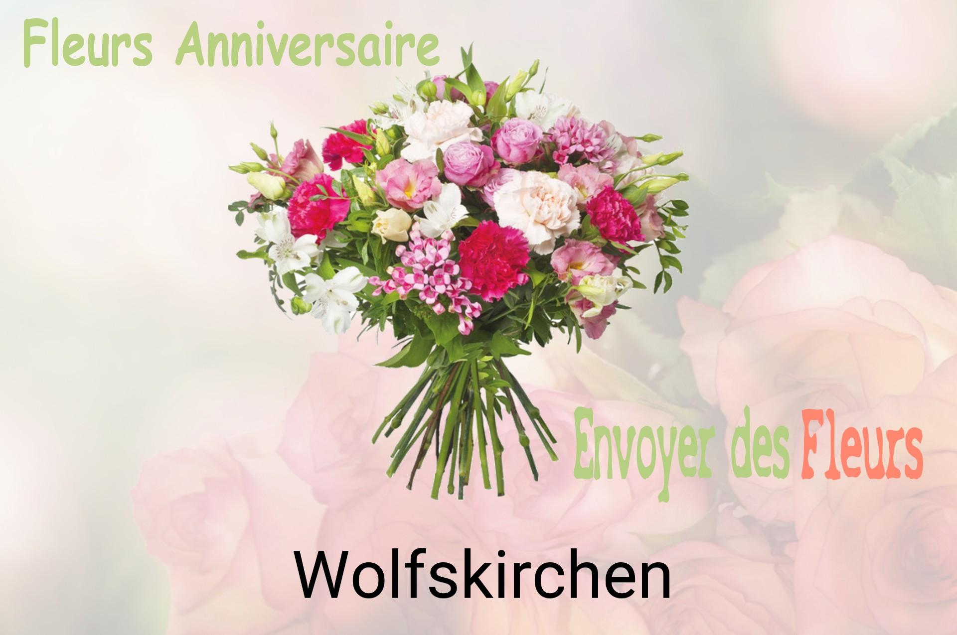 Bouquet de fleurs d’anniversaire livré à Wolfskirchen